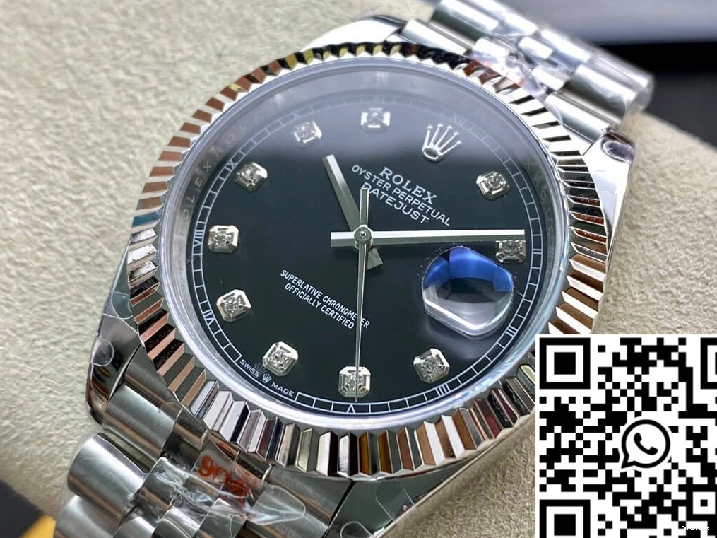 Datejust Factory GM Black Rolex Dial M126334-0012 0213